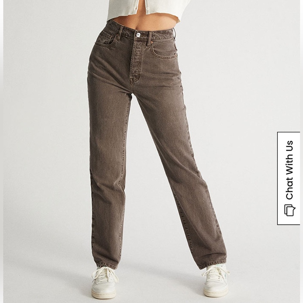 Never worn chocolate brown Pacsun Denim Dad Jeans Size 30/Medium - With Tags